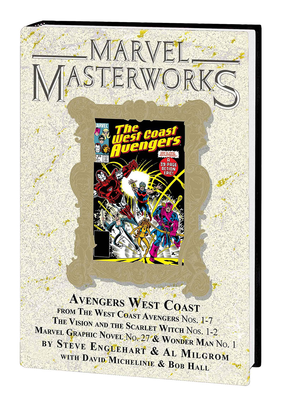 Marvel Masterworks Avengers West Coast Vol 1 HC Variant Dust Jacket
