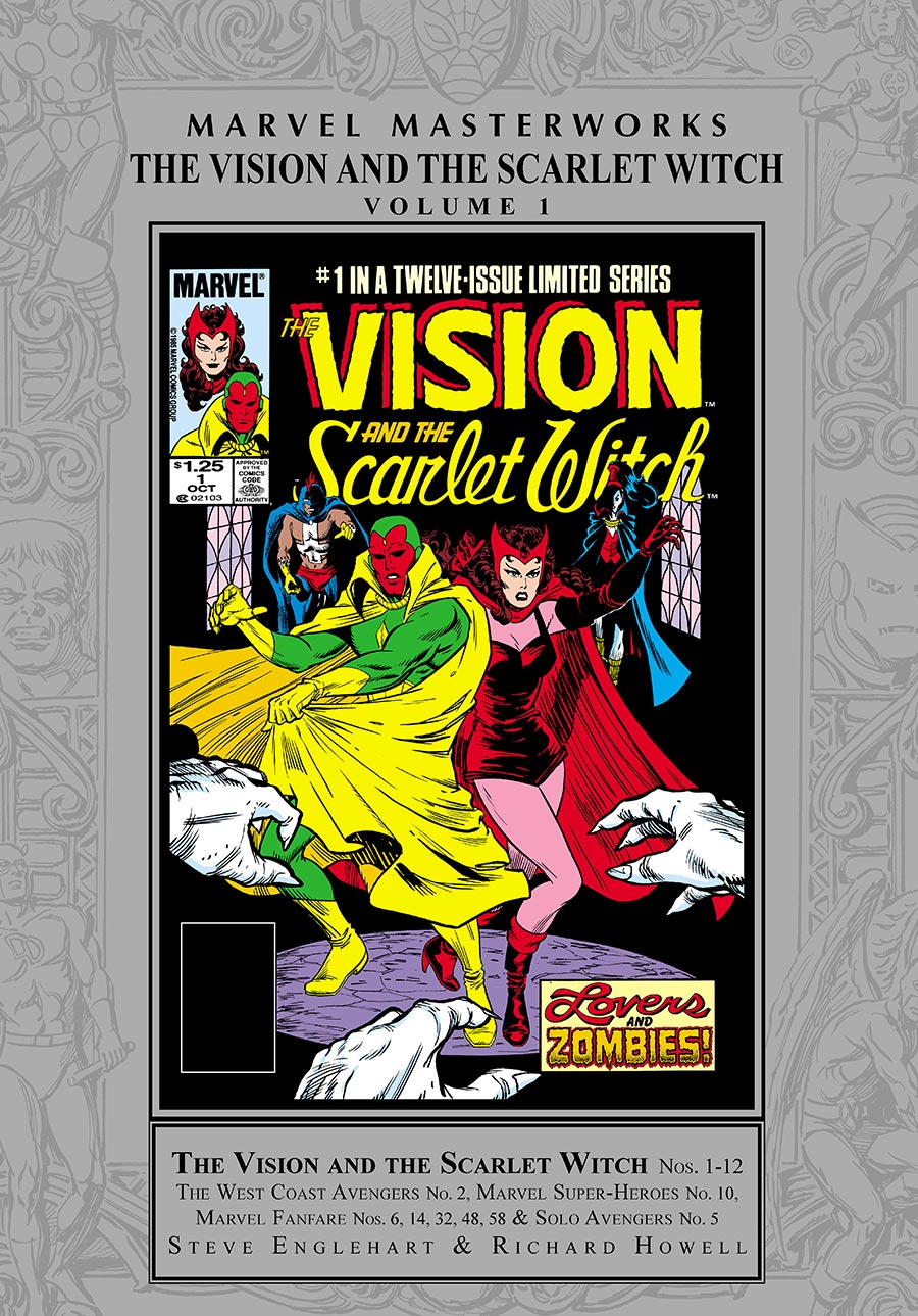 Marvel Masterworks Vision And The Scarlet Witch Vol 1 HC Regular Dust Jacket
