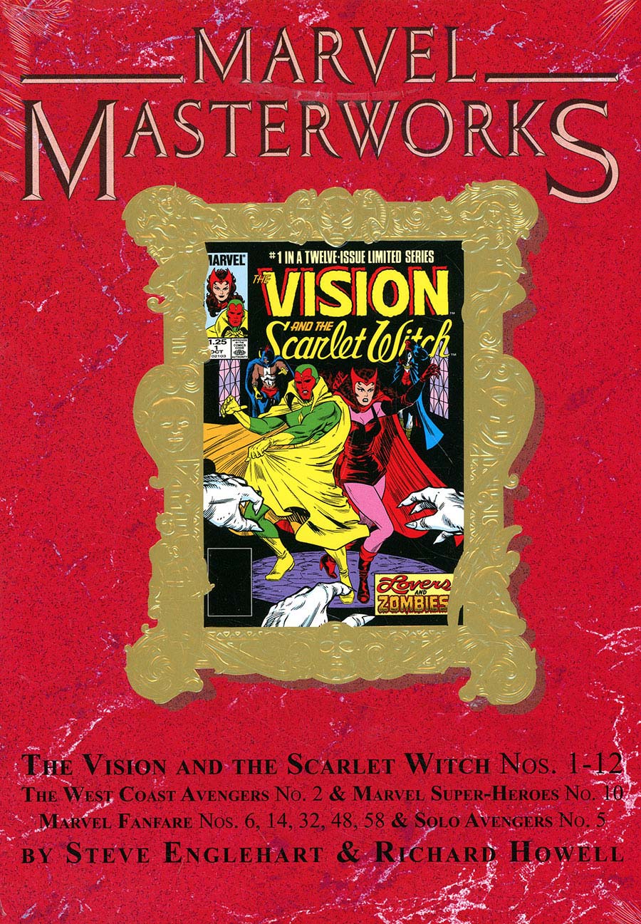 Marvel Masterworks Vision And The Scarlet Witch Vol 1 HC Variant Dust Jacket