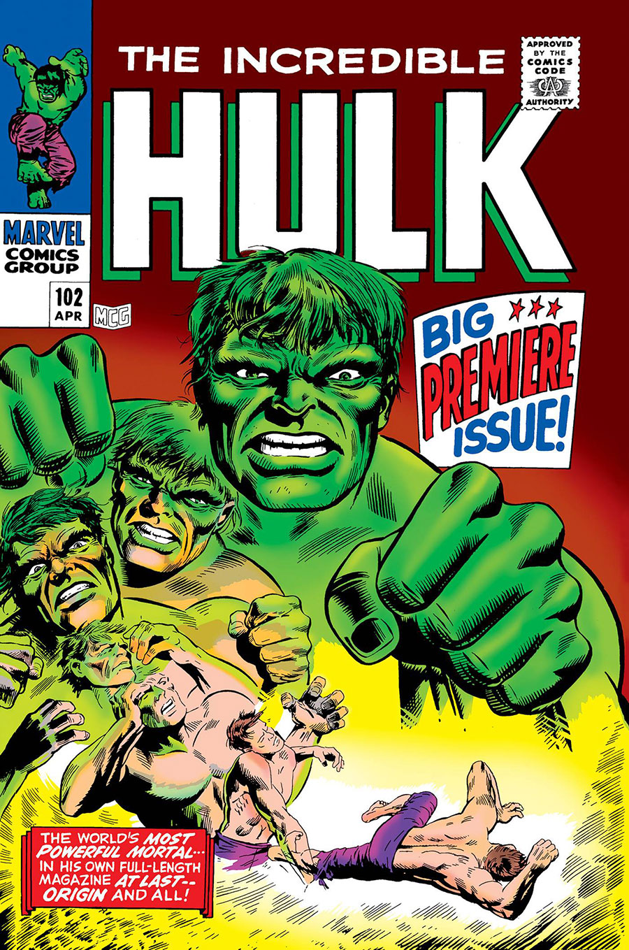 Mighty Marvel Masterworks Incredible Hulk Vol 4 Let There Be Battle GN Direct Market Marie Severin Variant Cover