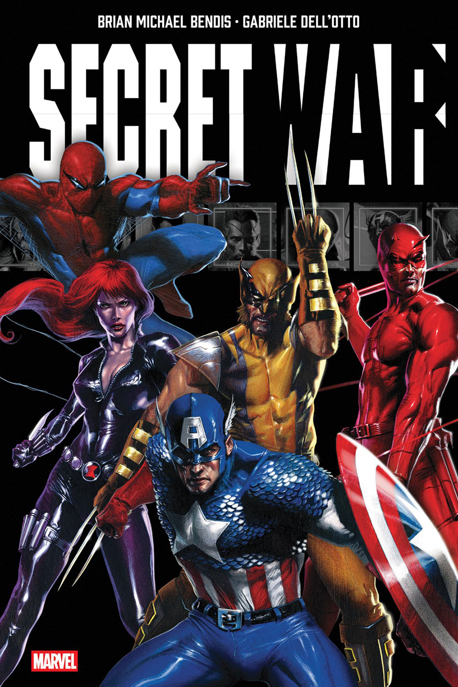 Secret War By Brian Michael Bendis Omnibus HC Book Market Gabriele Dell Otto Classic Costumes Cover