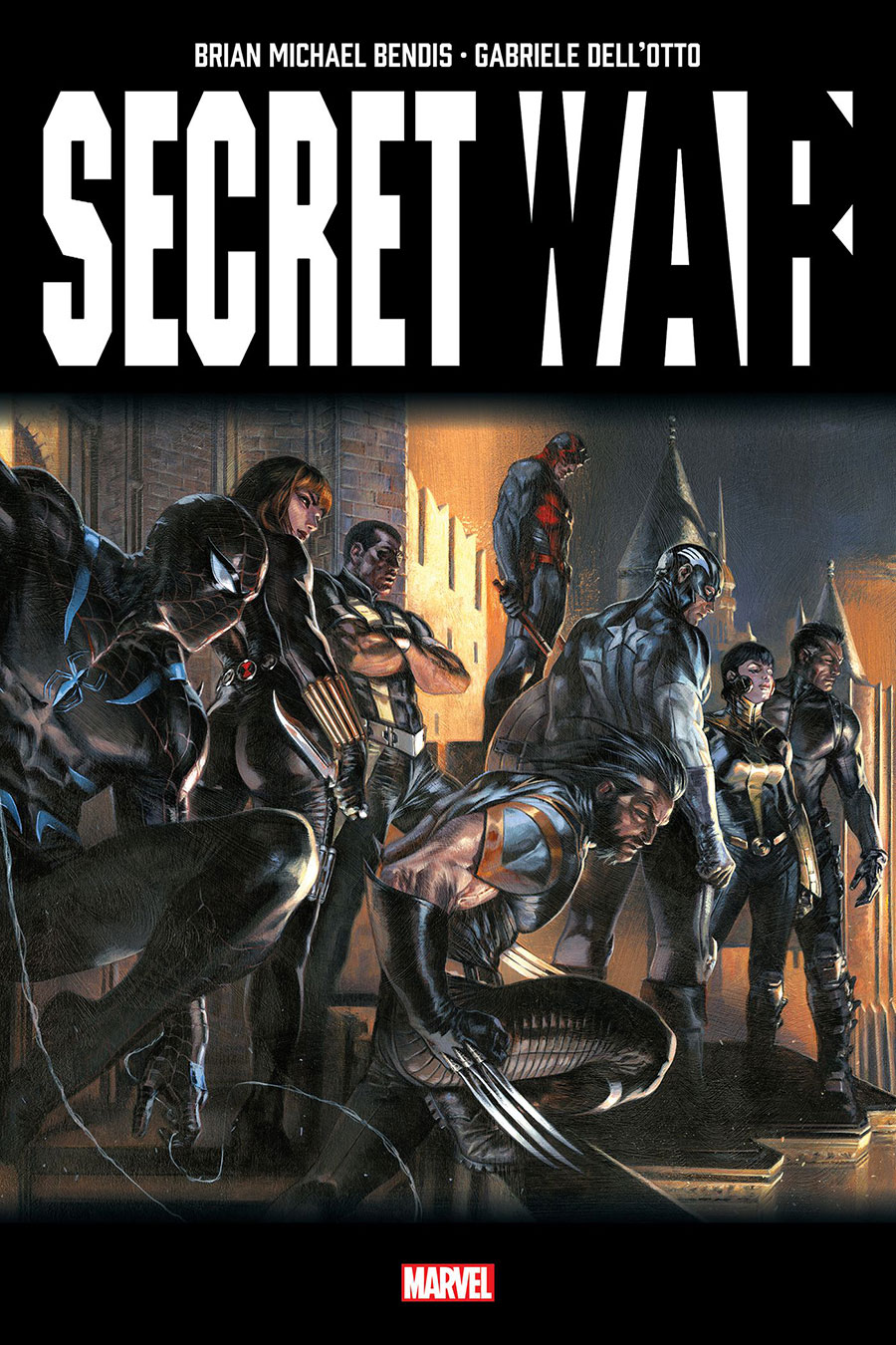 Secret War By Brian Michael Bendis Omnibus HC Direct Market Gabriele Dell Otto Secret War Costumes Variant Cover