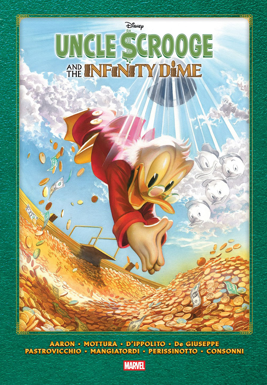 Uncle Scrooge And The Infinity Dime Gallery Edition HC Book Market Alex Ross Cover