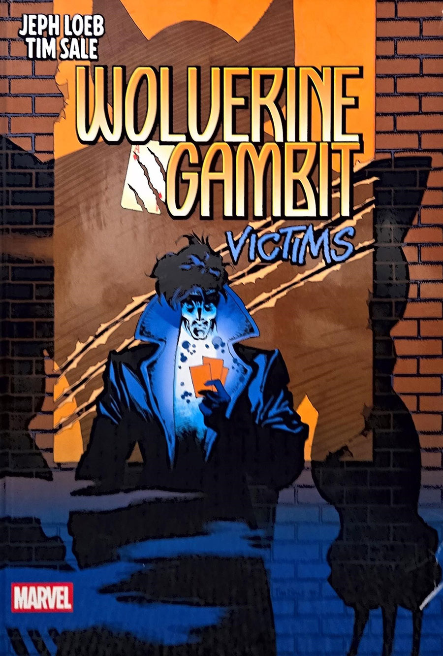 Wolverine Gambit Victims Gallery Edition HC Direct Market Tim Sale Variant Cover