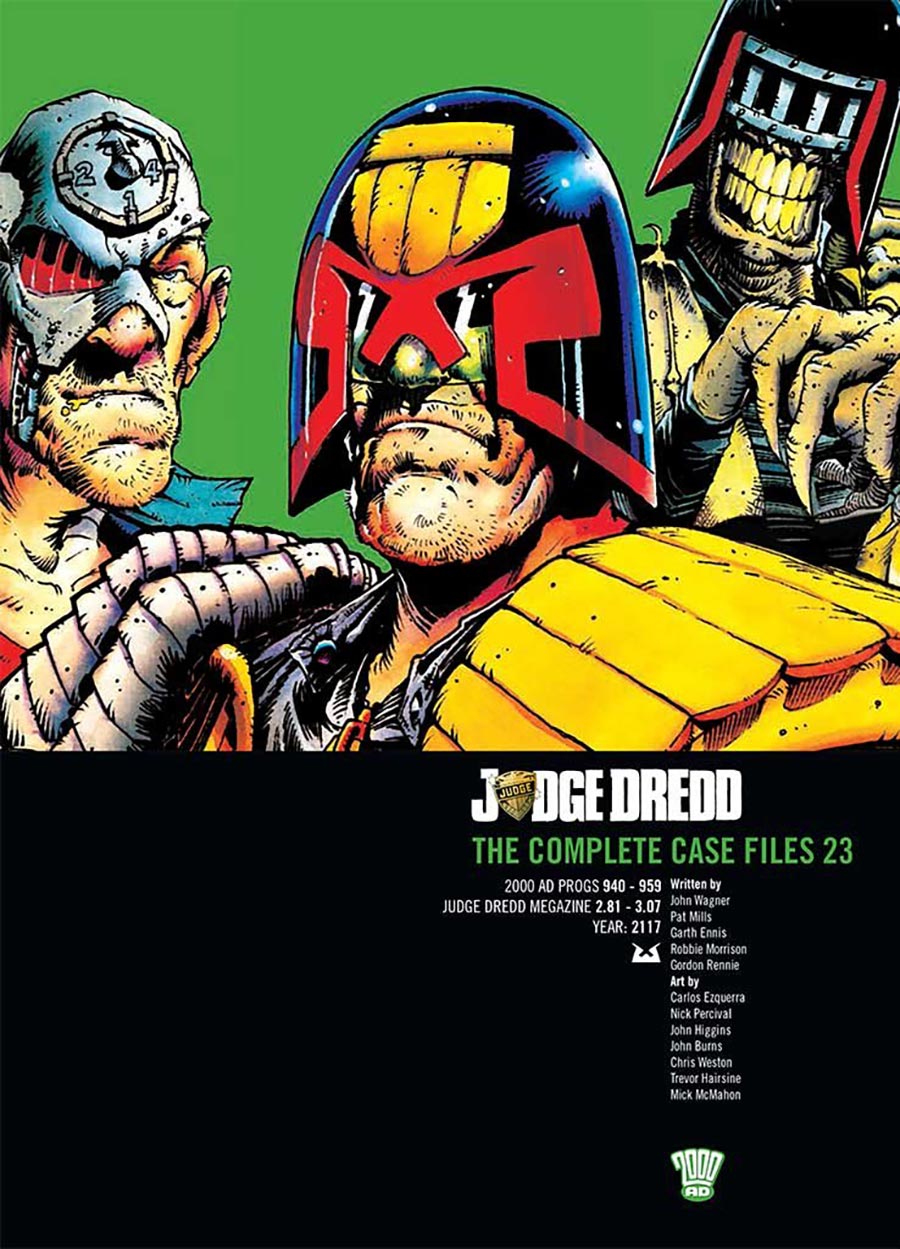 Judge Dredd Complete Case Files Vol 23 TP Simon & Schuster Edition