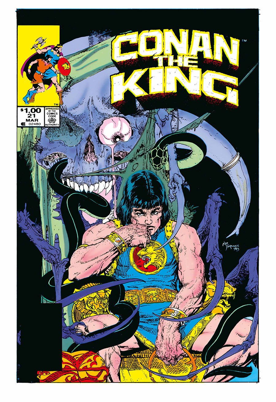 King Conan The Original Comics Omnibus Vol 2 HC Book Market Michael Kaluta Cover - RESOLICITED