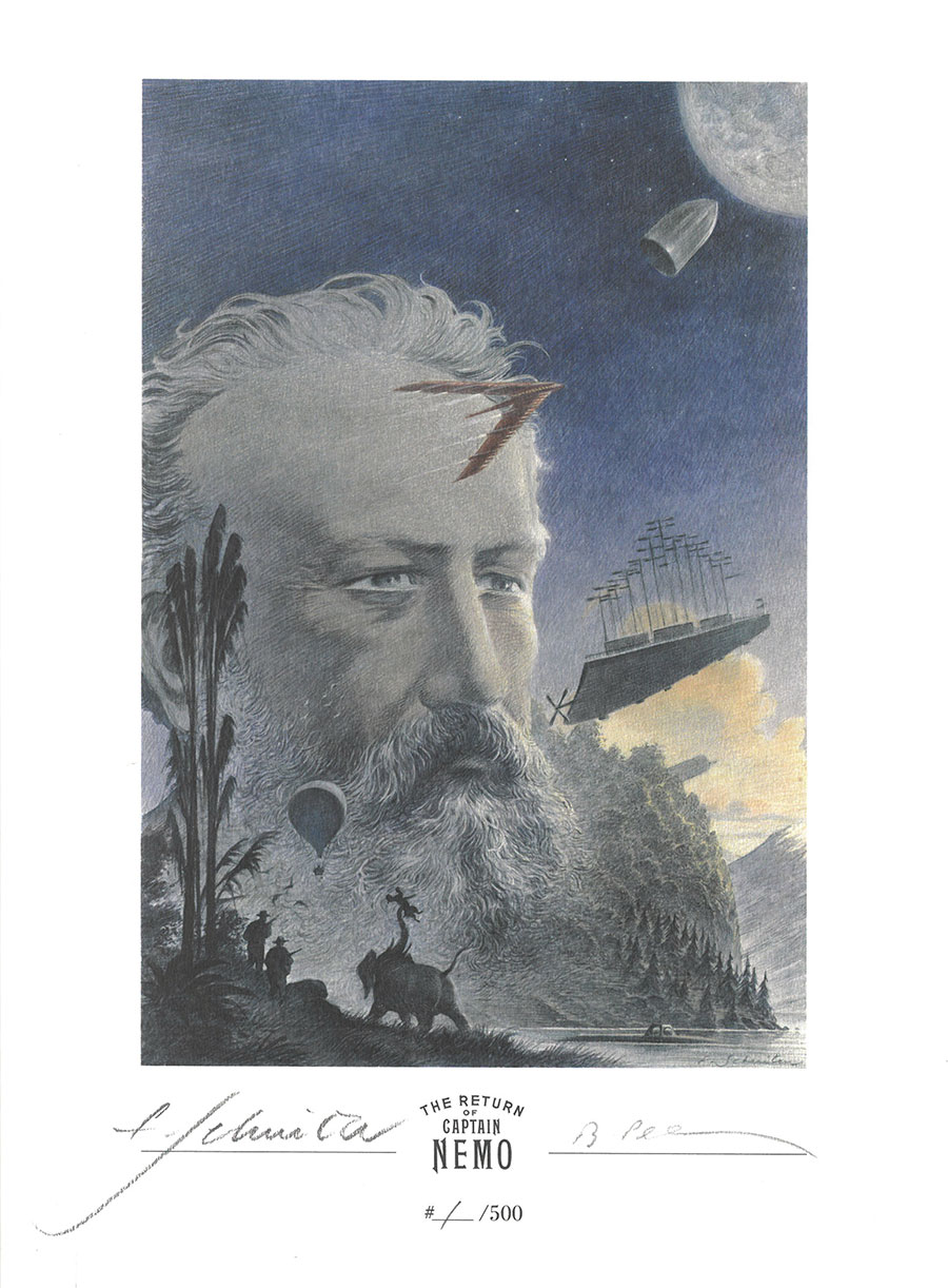 Obscure Cities The Return Of Captain Nemo HC Limited Edition With Signed Print