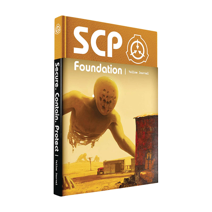 SCP Artbook Yellow Journal Special Edition HC