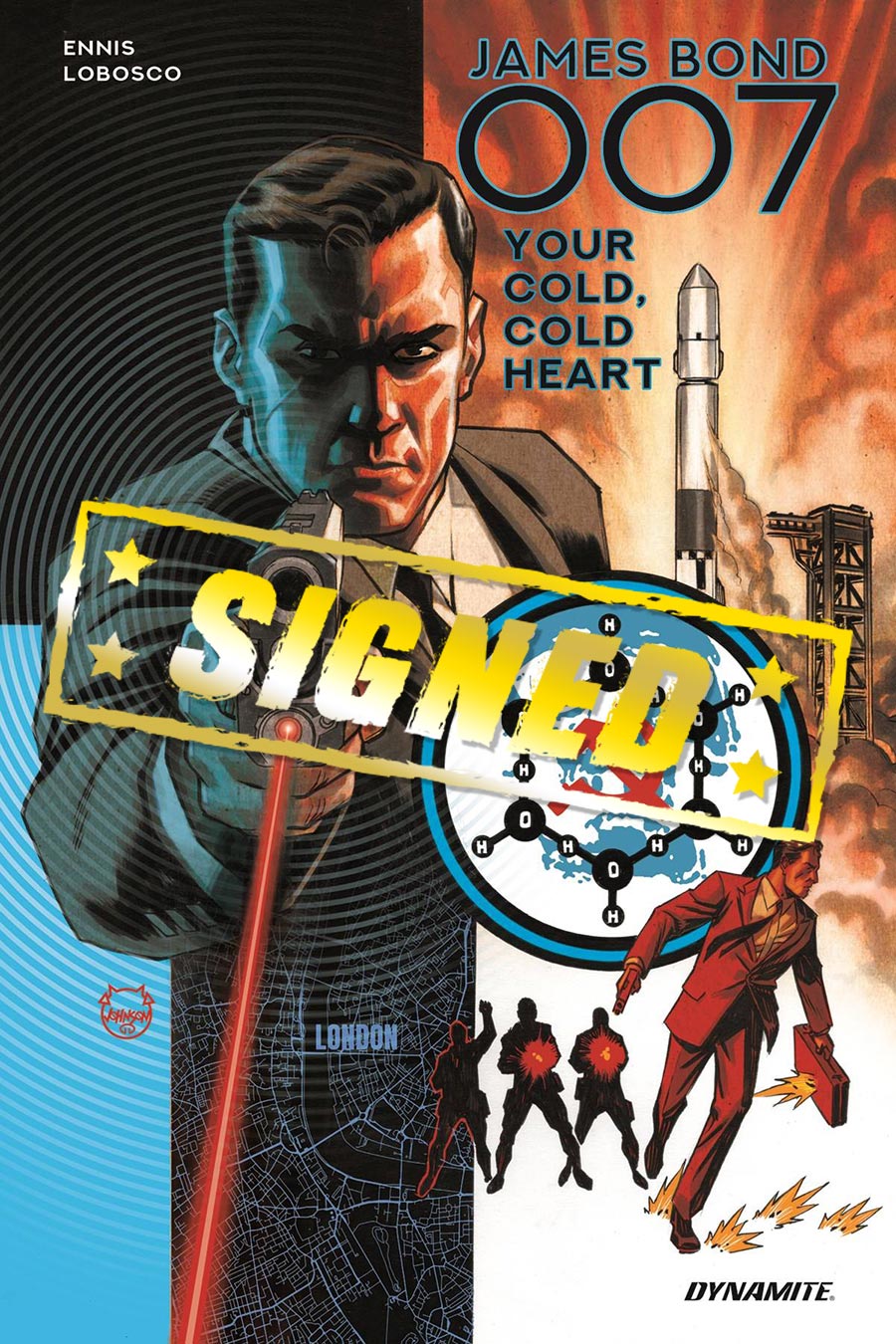 James Bond 007 Your Cold Cold Heart HC Signed Edition