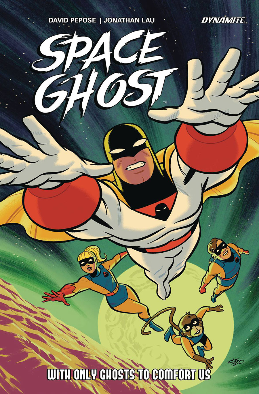 Space Ghost Vol 1 With Only Ghosts To Comfort Us TP Direct Market Exclusive Michael Cho Variant Cover