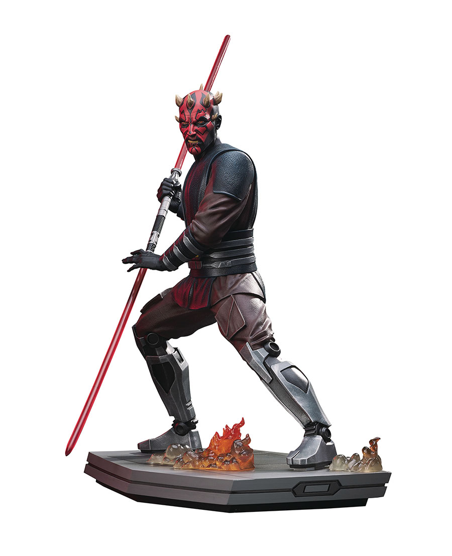 Star Wars Milestones Clone Wars Darth Maul 1/6 Scale Resin Statue