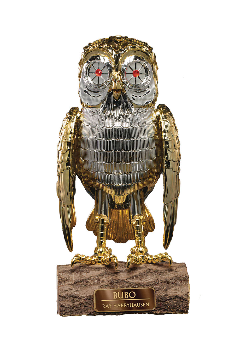 Ray Harryhausens Bubo The Owl Chrome Soft Vinyl Figure