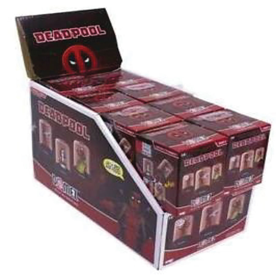 Marvel Deadpool Domez Figure Series 4 16-Piece Display