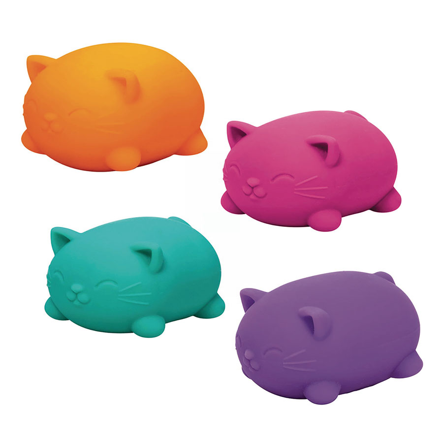 Needoh Cool Cats Squish Toy Blind Mystery Box 12-Piece Display