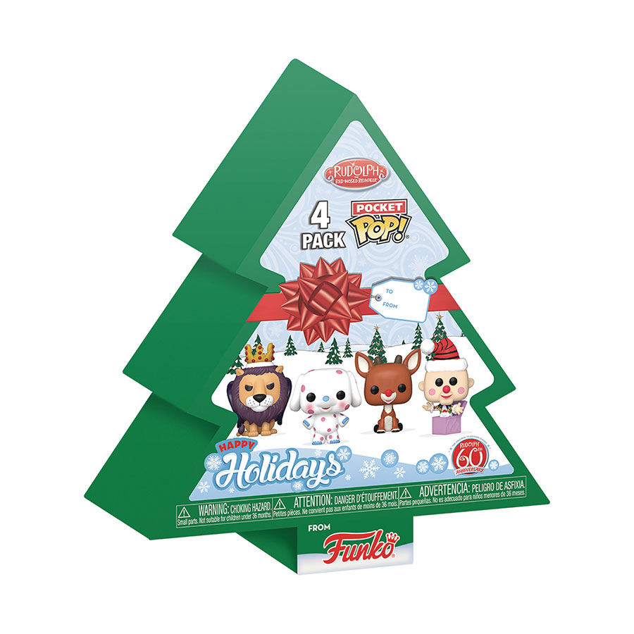 Pocket POP Rudolph The Red-Nosed Reindeer Tree Holiday Box Set
