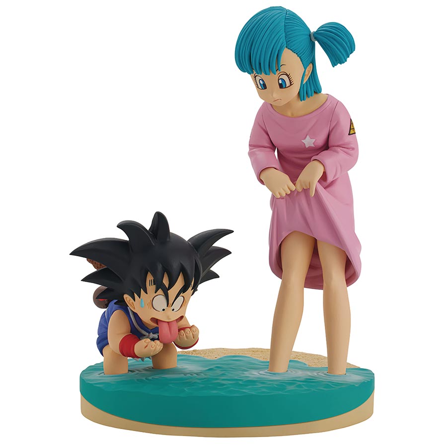 Dragon Ball Dragon History Ichiban Figure - Son Goku vs Bulma