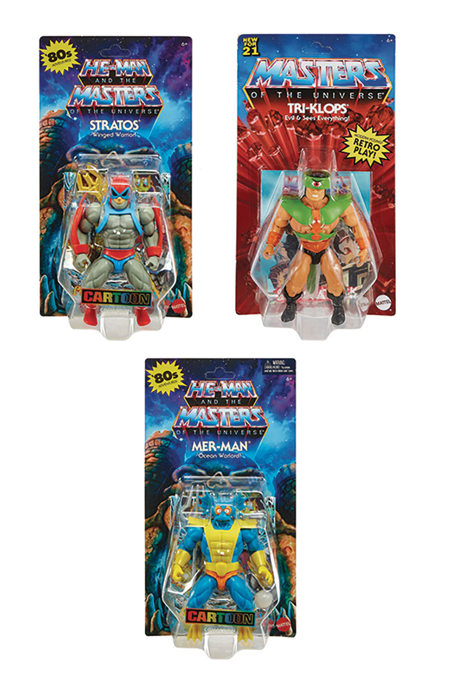 Masters Of The Universe Origins Core Action Figure Wave 18 Assortment Case