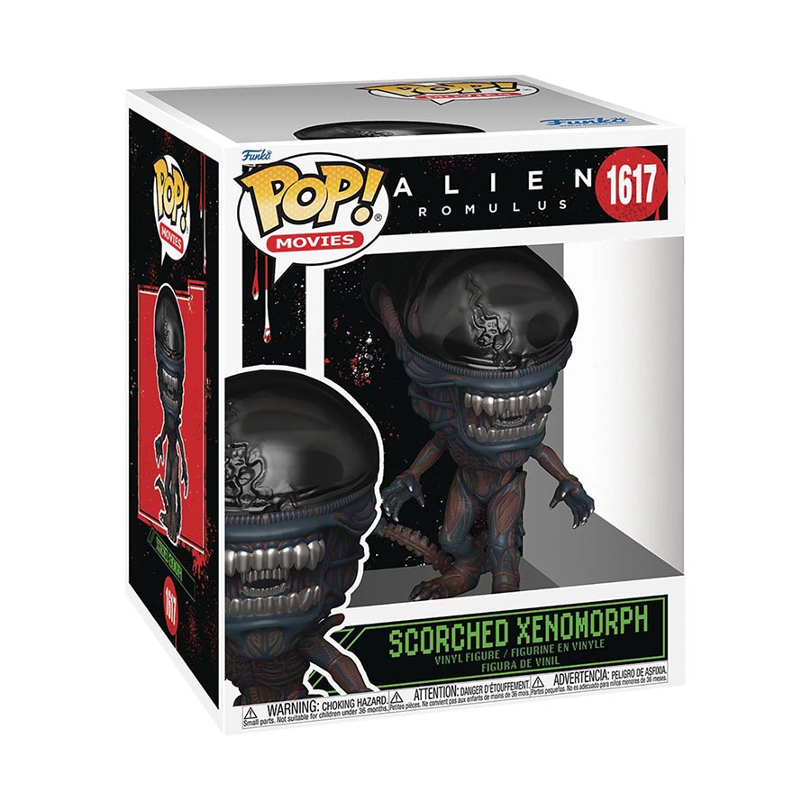 POP Super Alien Romulus Scorched Xenomorph Vinyl Figure
