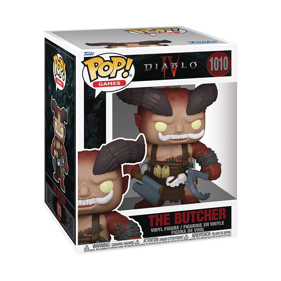 POP Super Diablo IV The Butcher Vinyl Figure