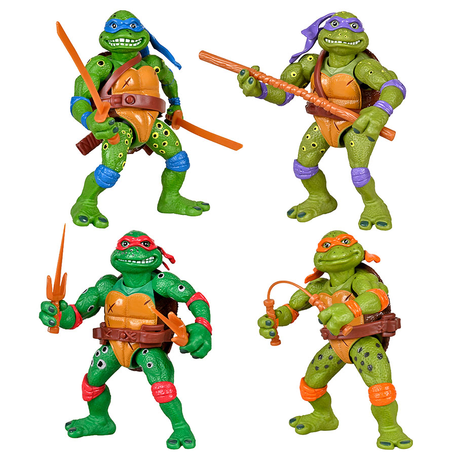 Teenage Mutant Ninja Turtles Movie Star 4-Piece Action Figure Set - Turtles