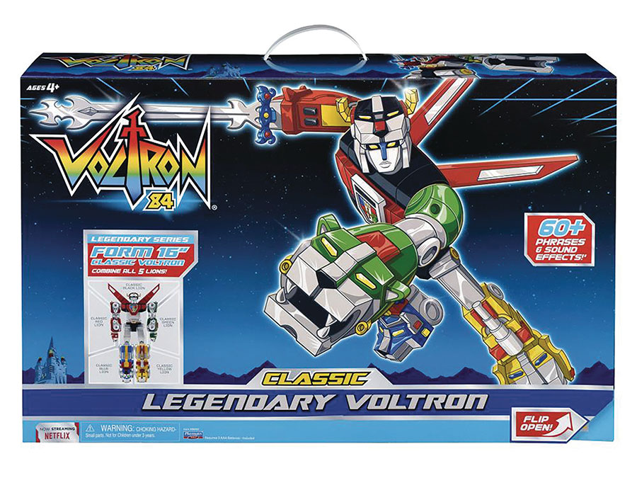Voltron 40th Anniversary 5-Piece Lion Set
