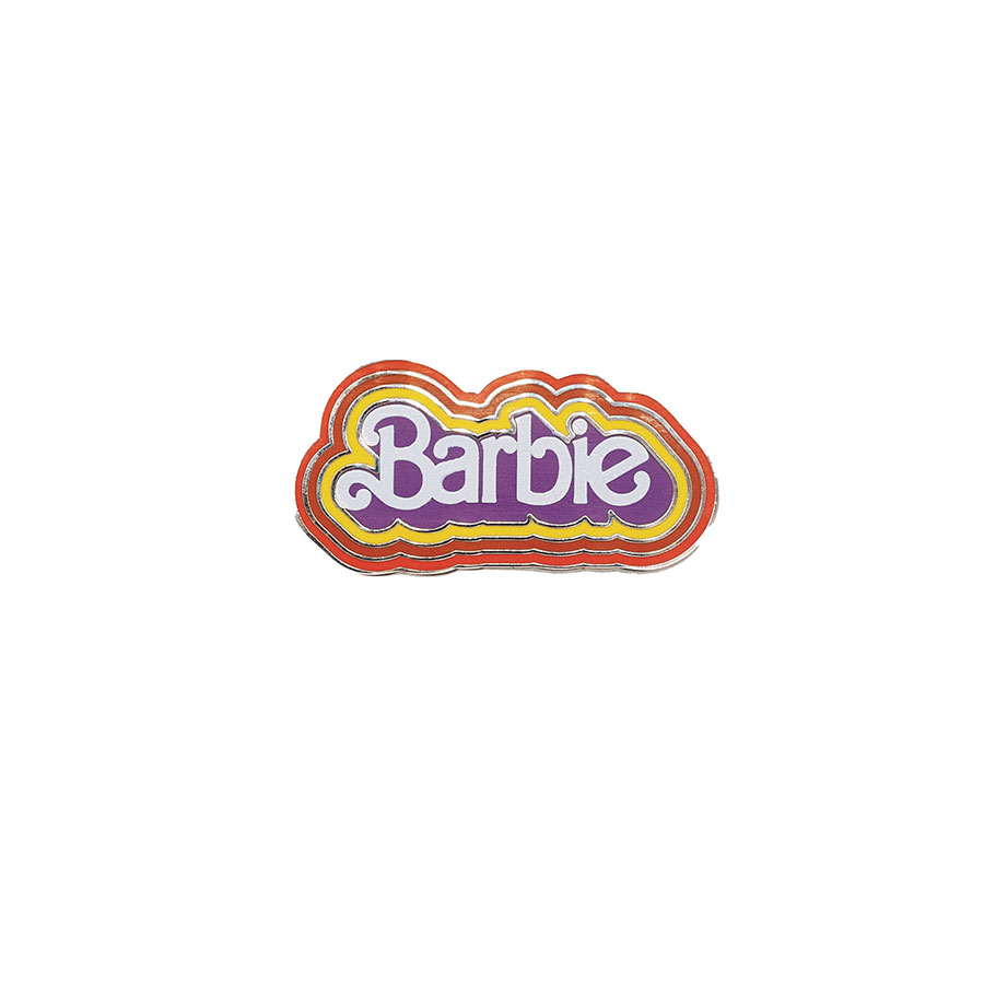 Barbie Malibu Logo Pin