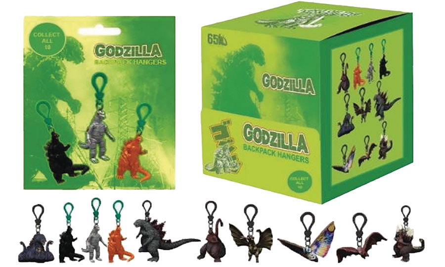Godzilla Hangers Blind Mystery Box 20-Piece Display