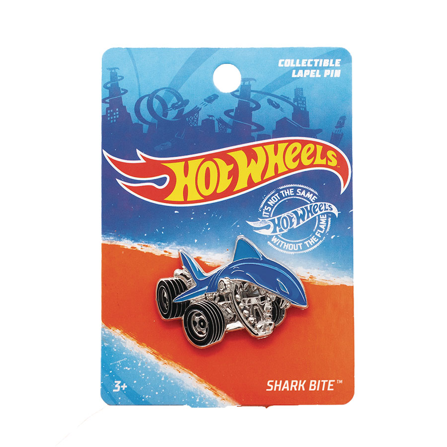 Hot Wheels Pin - Shark Bite