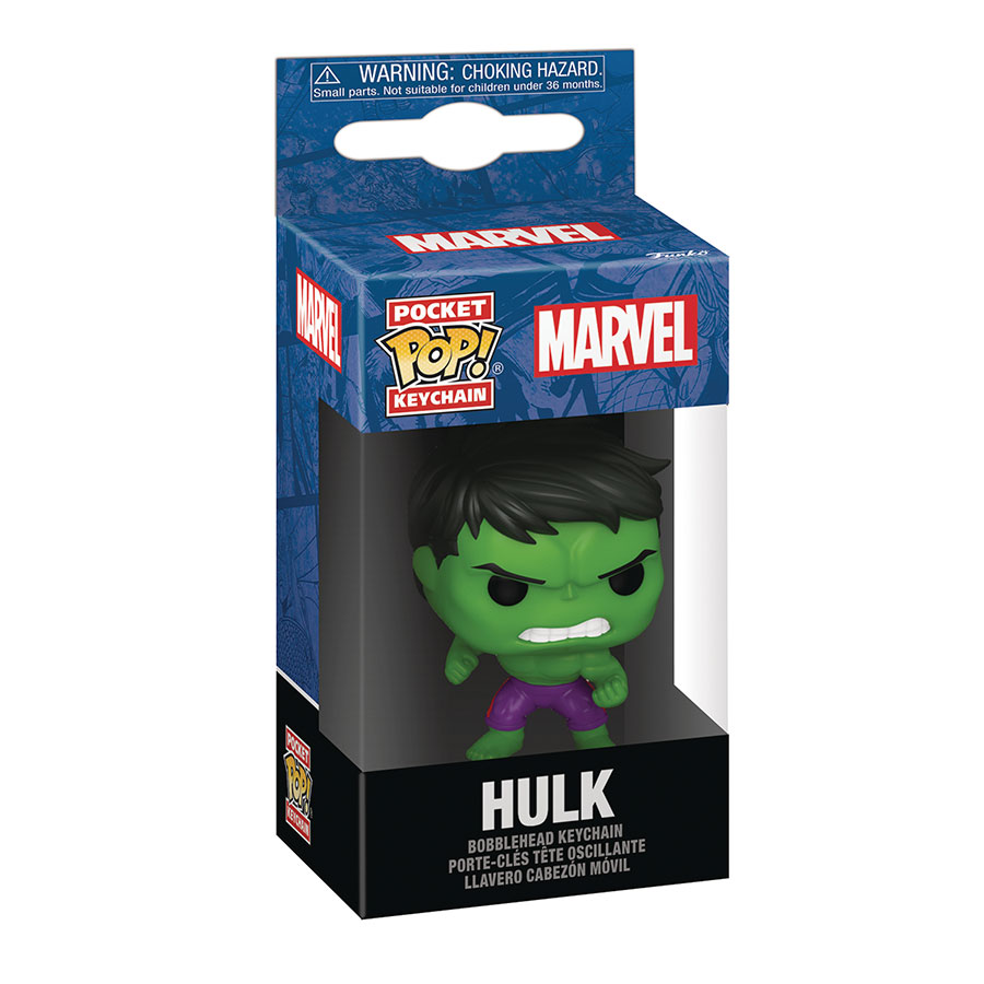 POP Keychain Marvel New Classics Vinyl Figural Keychain - Hulk