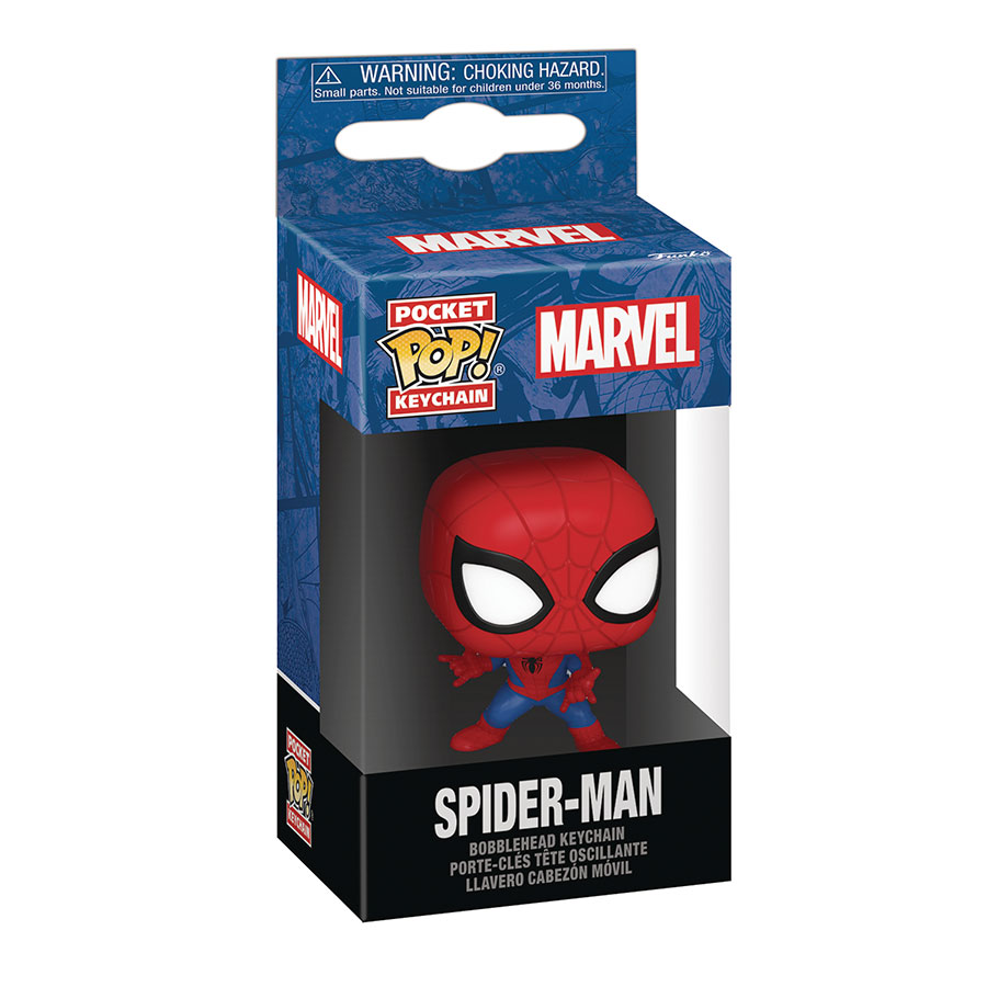 POP Keychain Marvel New Classics Vinyl Figural Keychain - Spider-Man