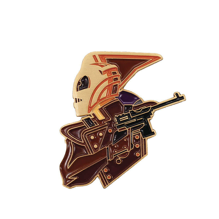 Rocketeer 1.5-Inch Enamel Pin - Bust