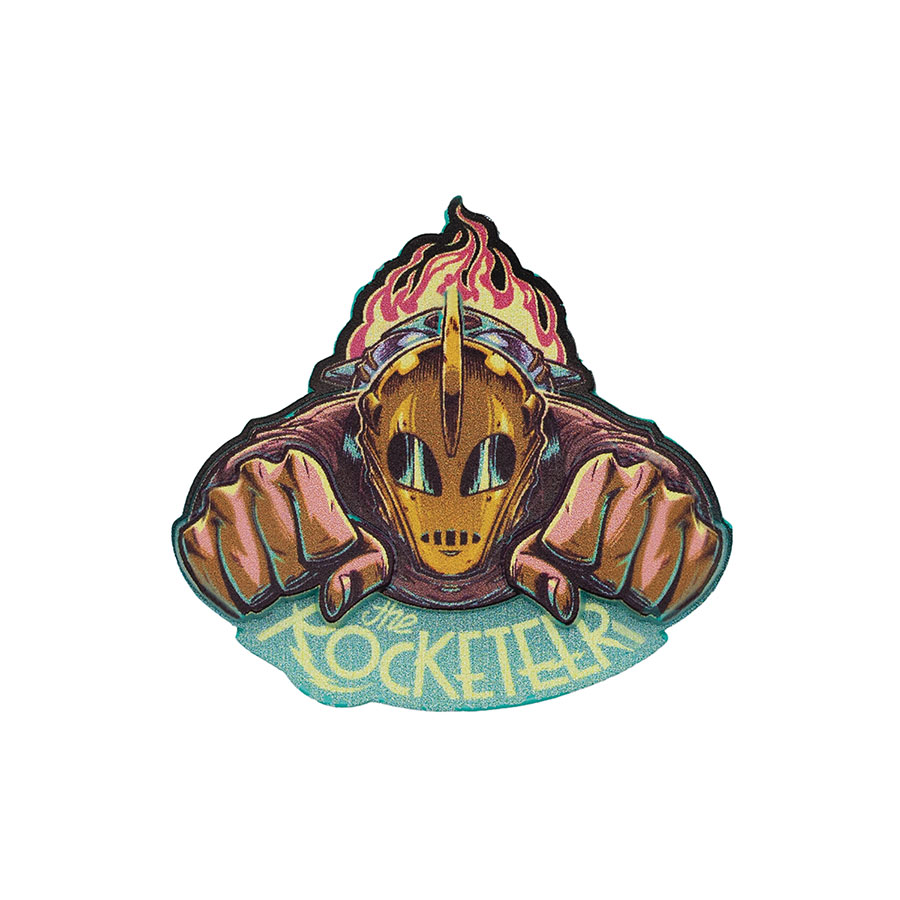 Rocketeer Flying 2-Inch Enamel Pin