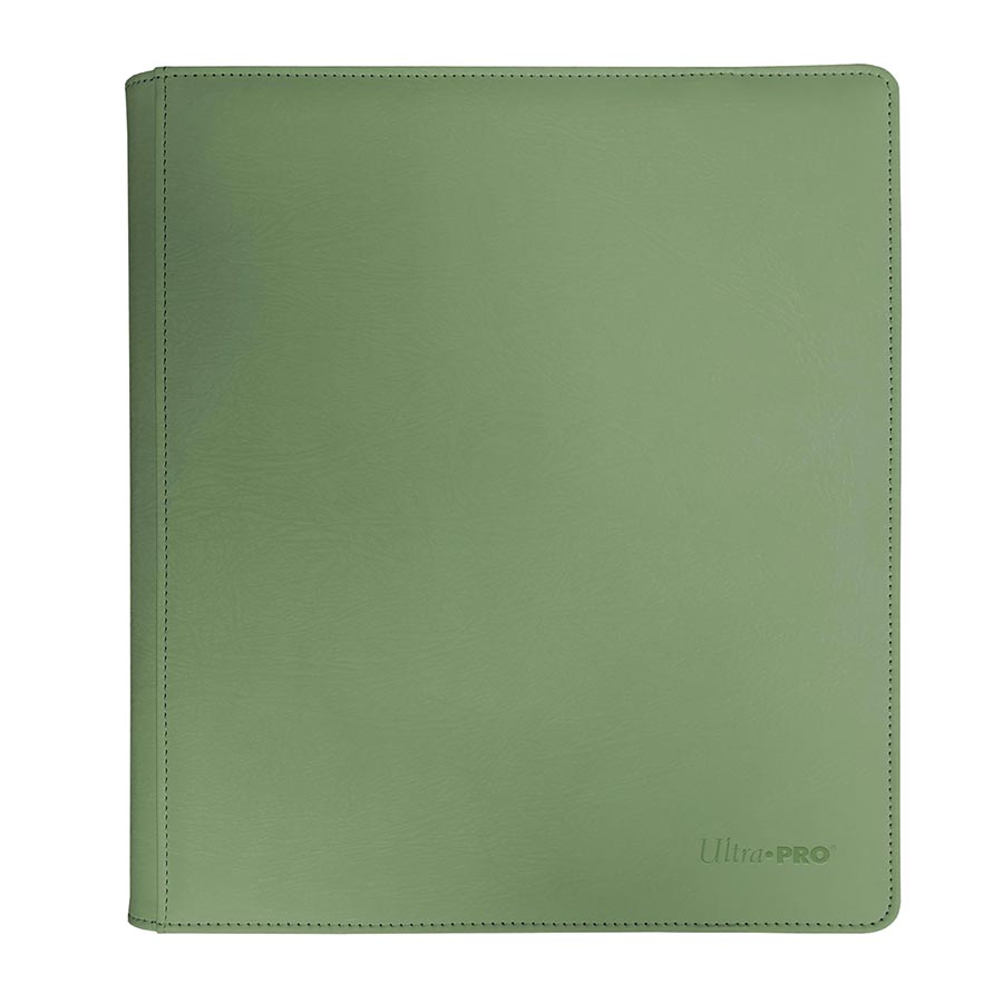 Vivid 12-Pocket Zippered Pro-Binder - Cool Matcha