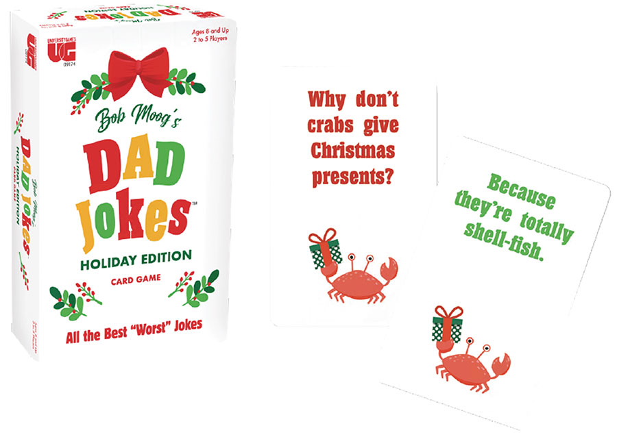 Bob Moogs Holiday Dad Jokes Card Game