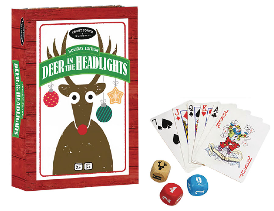 Deer In The Headlights Holiday Edition Party Game