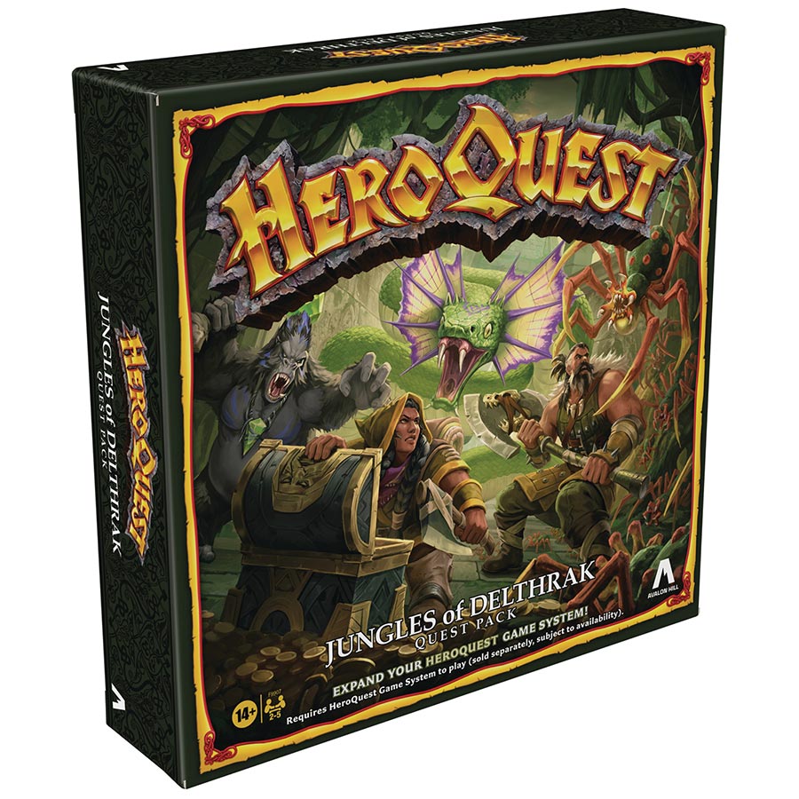 HeroQuest Jungles Of Delthrak Quest Pack Game Expansion