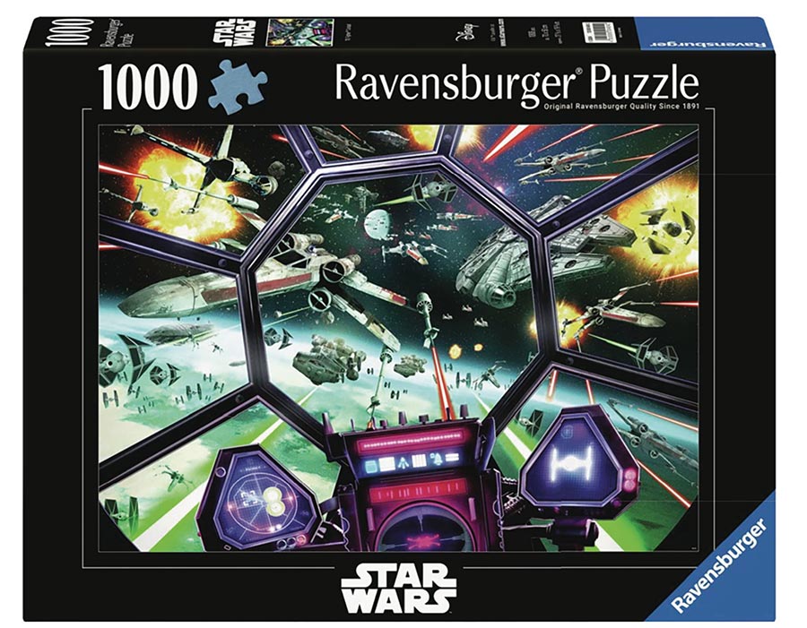 Star Wars TIE Fighter Cockpit 1000-Piece Puzzle