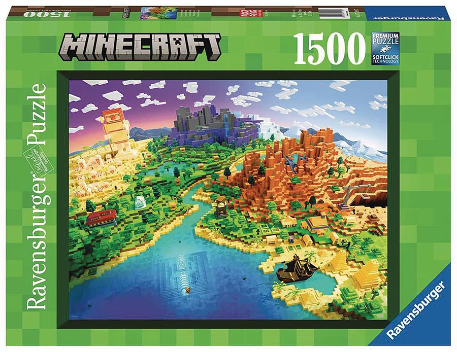 World Of Minecraft 1500-Piece Puzzle