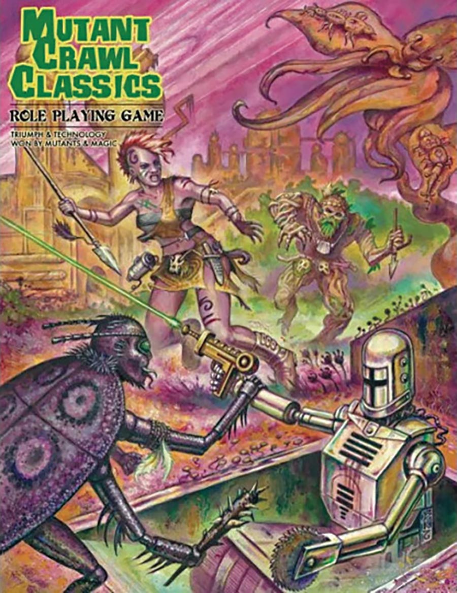 Mutant Crawl Classics Core Rulebook SC