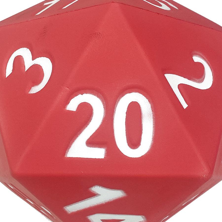 Giant Foam 5-Inch D20 Dice - Red