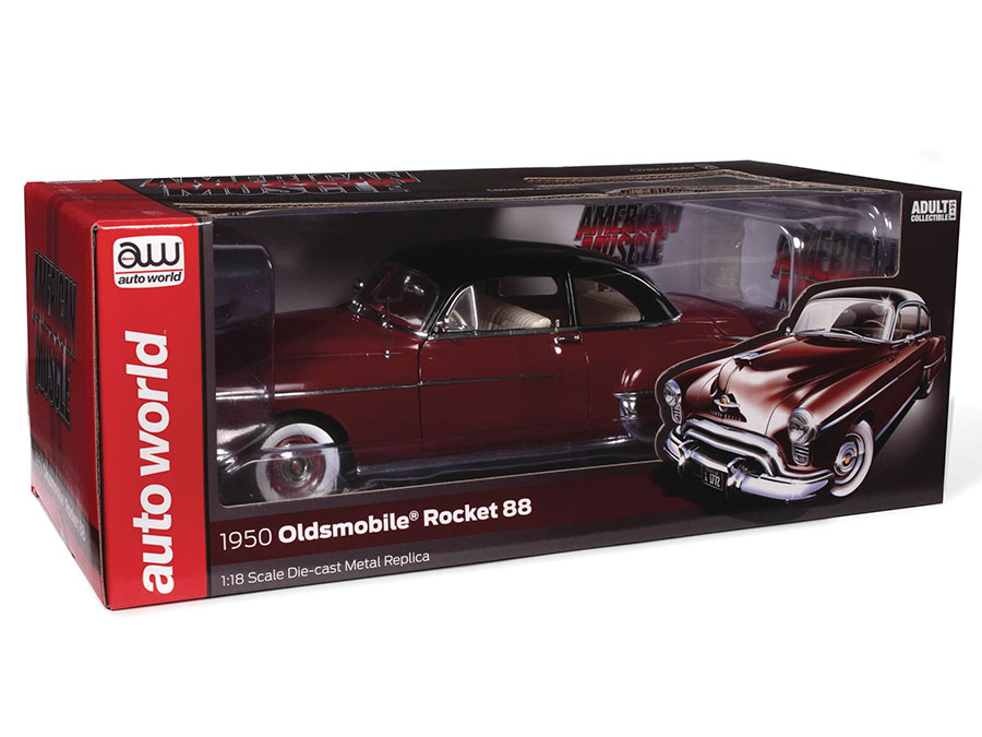 Auto World 1950 Oldsmobile 88 Holiday Coupe 1/18 Scale Die-Cast Vehicle