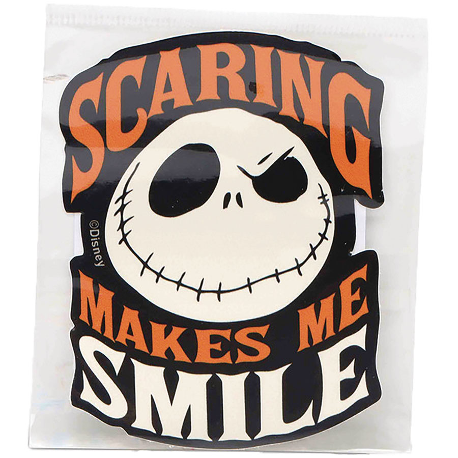 Nightmare Before Christmas Scaring Makes Me Smile 3-Inch Decal