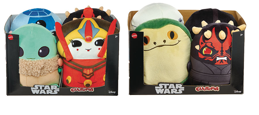 Star Wars Cuutopia 7-Inch Plush Assortment Case