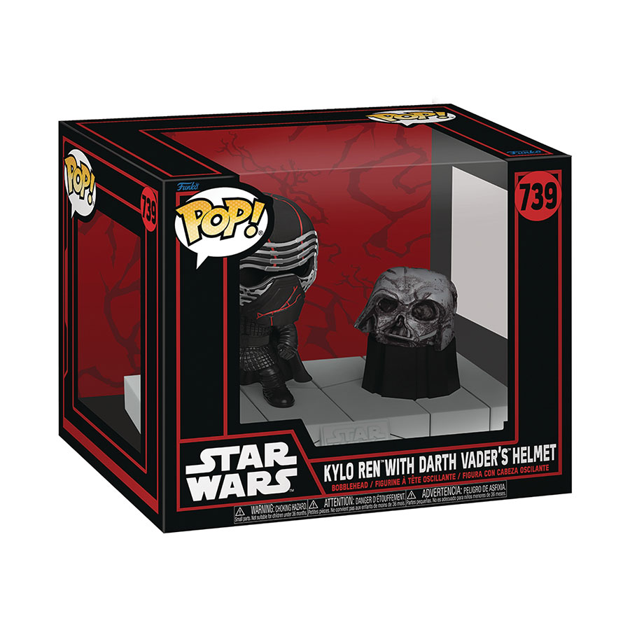 POP Deluxe Star Wars Dark Side Kylo Ren Vinyl Figure