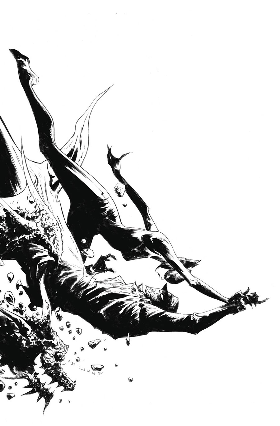Green Hornet Miss Fury #1 Cover O Incentive Jae lee Line Art Virgin Cover