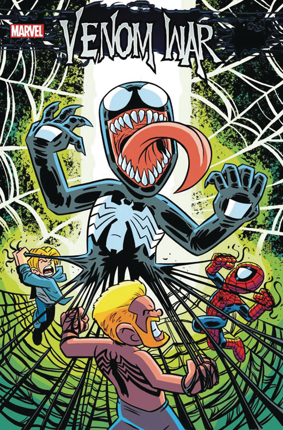 Venom War #3 Cover I DF Chris Giarrusso Variant Cover Signed By Chris Giarrusso