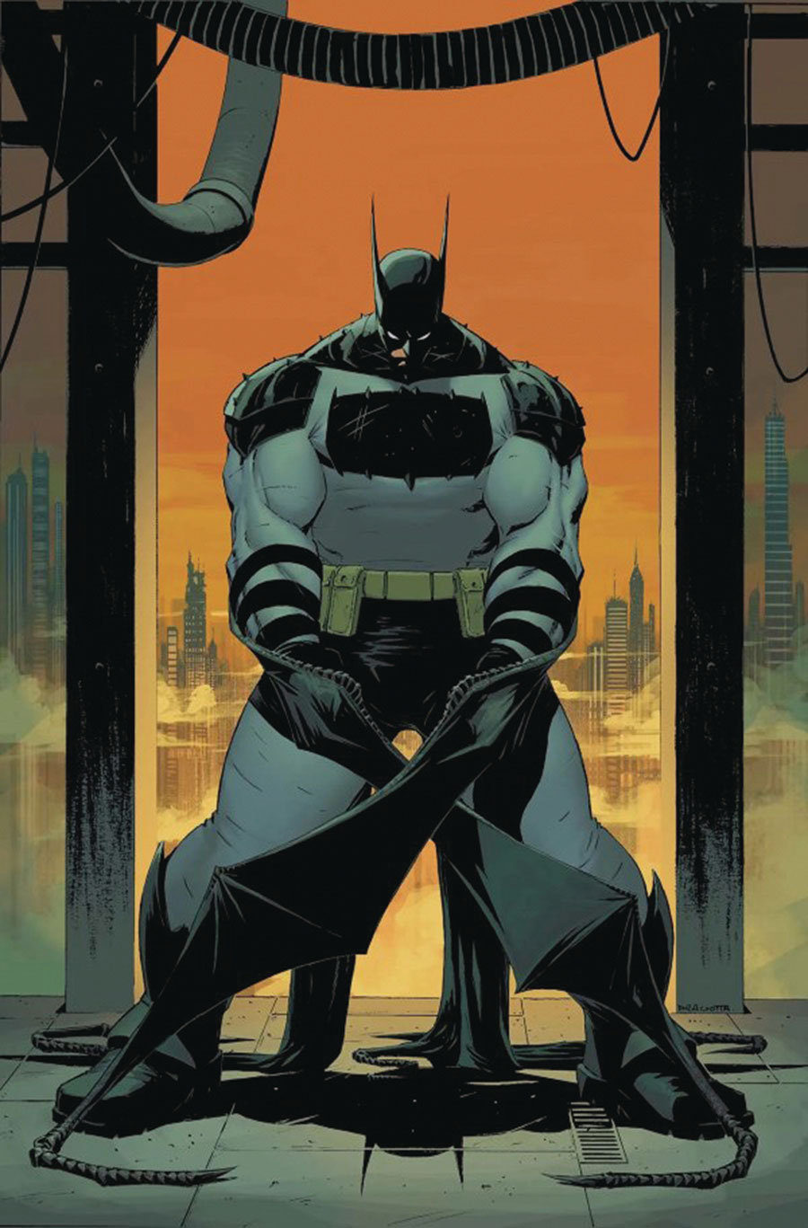 Absolute Batman #1 Cover Z-A DF Signed By Scott Snyder