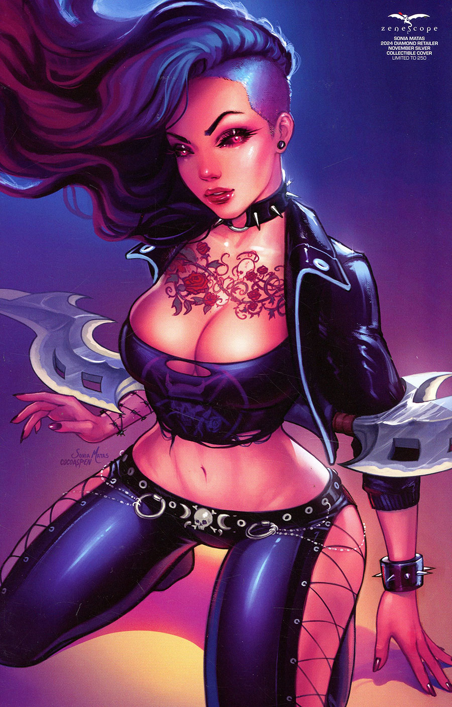 Hell Heist #1 Cover E Sonia Matas Hellchild Regular Retailer Variant Cover