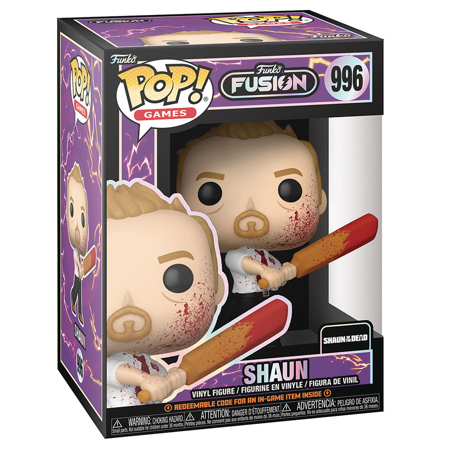 POP Games Funko Fusion Series 2 Shaun Vinyl Figure