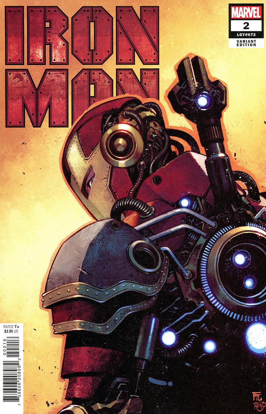 Iron Man Vol 7 #2 Cover D Incentive Dike Ruan Variant Cover
